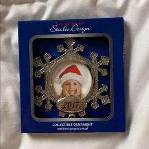 “2017” snow flake ornament
